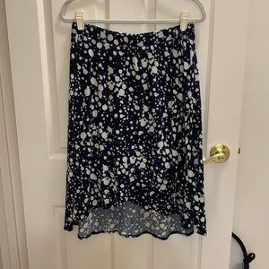 Anthropologie Faux Wrap Skirt
